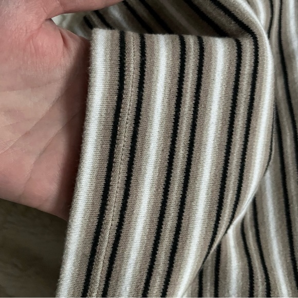 Hastings & Smith Striped Short Sleeve Top Size Small Petite - Picture 4 of 12